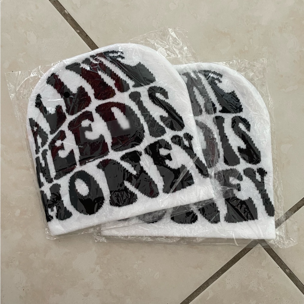 All We Need Is Money Y2K Beanie